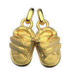 Gold-Plated Hand/Foot Pendants