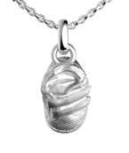 Silver Hands Necklace